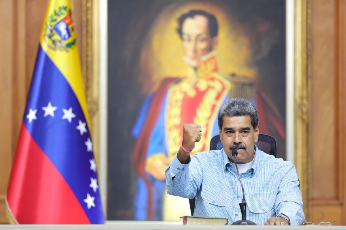 MinAguas (@minaguasoficial) on Twitter photo 🇻🇪 "Sigamos trabajando en la consolidación de las relaciones de Paz, cooperación y prosperidad que con tanto amor estamos levantando, siempre por el bienestar de nuestros pueblos. ¡Viva Venezuela!" Pdte. <a href="/NicolasMaduro/">Nicolás Maduro</a> 💯 🇻🇪 "Sigamos trabajando en la consolidación de las relaciones de Paz, cooperación y prosperidad que con tanto amor estamos levantando, siempre por el bienestar de nuestros pueblos. ¡Viva Venezuela!" Pdte. <a href="/NicolasMaduro/">Nicolás Maduro</a> 💯