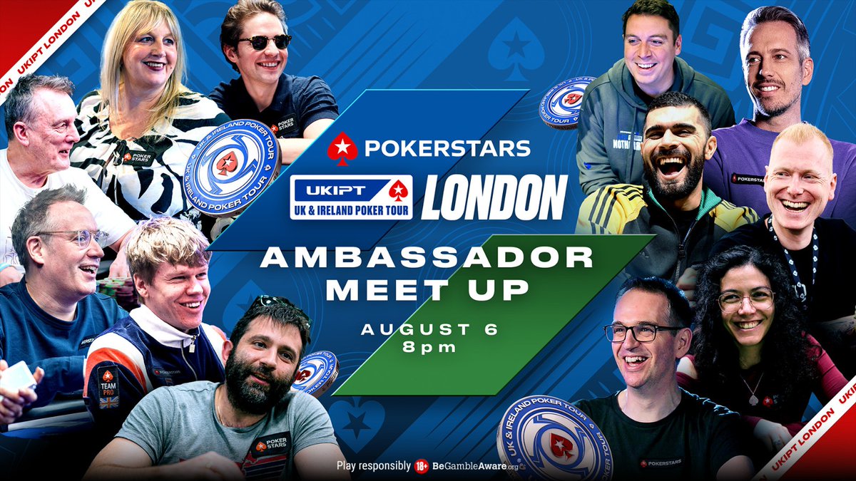 AdamMcKola's tweet photo. I'm giving away a free ticket (worth £220) to this @PokerStars Meet Up game.

If you want it, RT and reply to this and I'll pick someone at random in 24 hours.

Must be able to join us on August 6th at The Hippodrome, London. #UKIPTLondon (18+) https://t.co/iFJfm6aB77