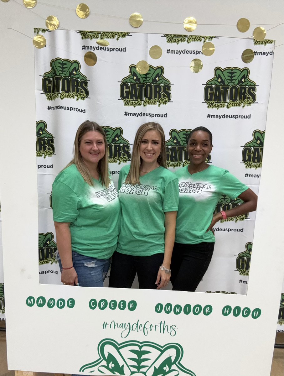 Theresa Blewett (@mrsblewettela) on Twitter photo The <a href="/MCJHGators/">Mayde Creek JH</a> instructional support team is ready to CAPTURE a new year of learning and fun! #maydeforthemoment #maydeforthis The <a href="/MCJHGators/">Mayde Creek JH</a> instructional support team is ready to CAPTURE a new year of learning and fun! #maydeforthemoment #maydeforthis