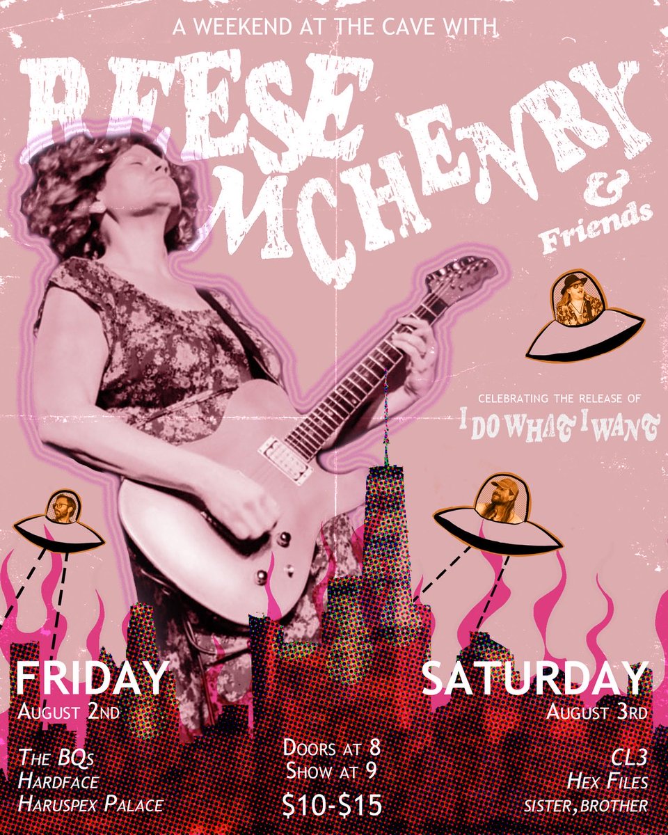 Tonight! And tomorrow! Big Reese Weekend at ⁦<a href="/TheCaveNC/">The Cave</a>⁩ 
• Bring your friends - bring your enemies 
LFG CHAPEL HILL
share like subscribe