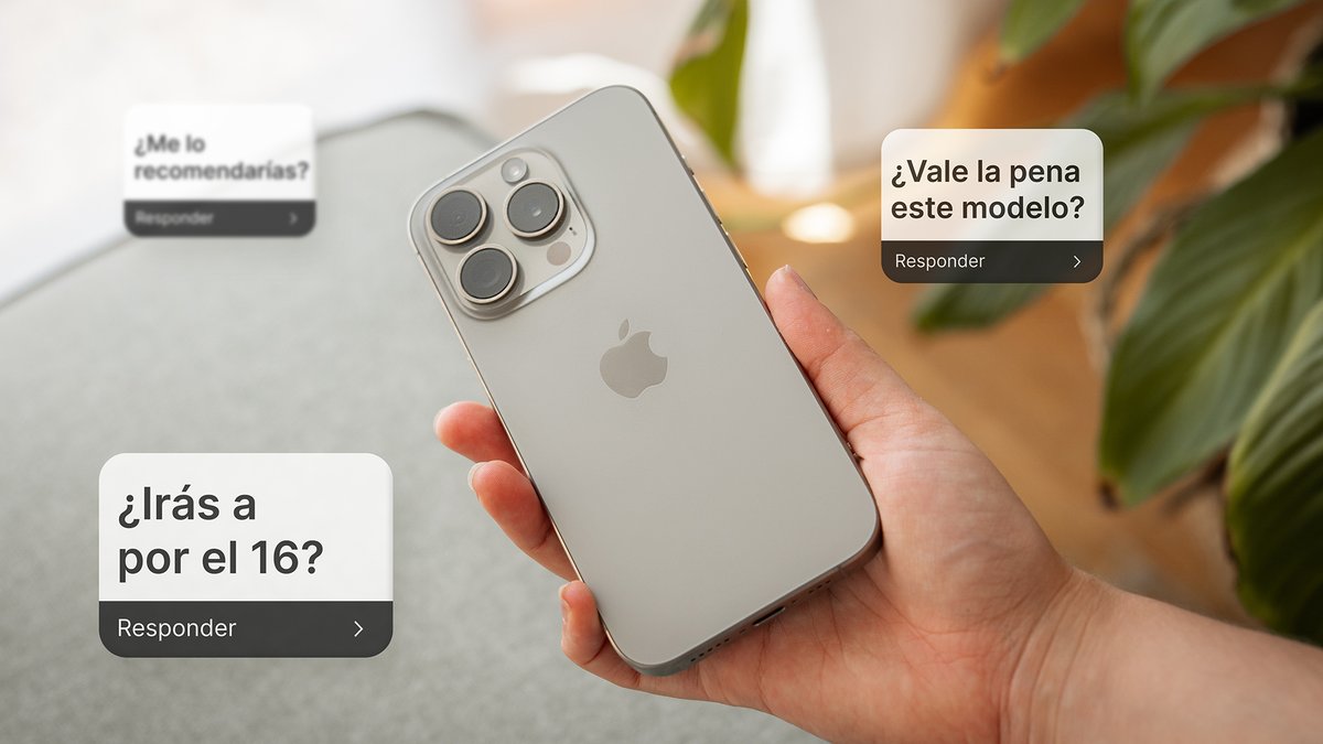 He pasado más de 300 días con el iPhone 15 Pro, así que puedo hablarte de mi experiencia por si te planteas este modelo💫 Además resuelvo las dudas más repetidas y hablamos del iPhone 16 👉🏼 youtu.be/KgOwGNT7r_s