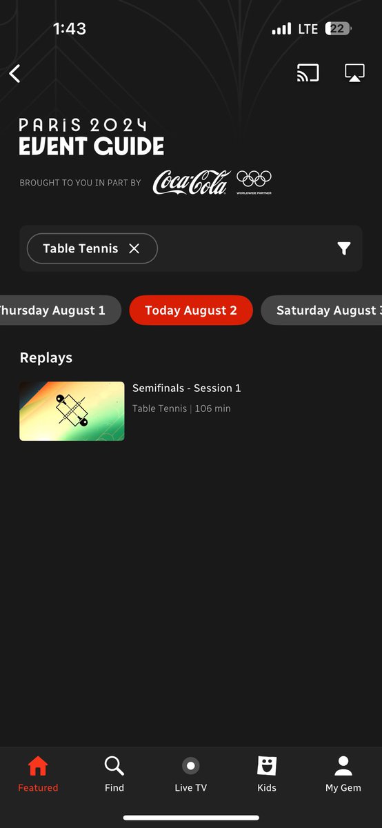 weria's tweet photo. Can’t believe how poorly is @CBC @CBCOlympics covering the games!
They only covered 1 table out of 4 of tables with simultaneous table tennis games! Today there were 4 semifinals in two session and just one got on the CBC coverage! 
So many athletes never got coverage in Canada! https://t.co/wsxozKt4Zb
