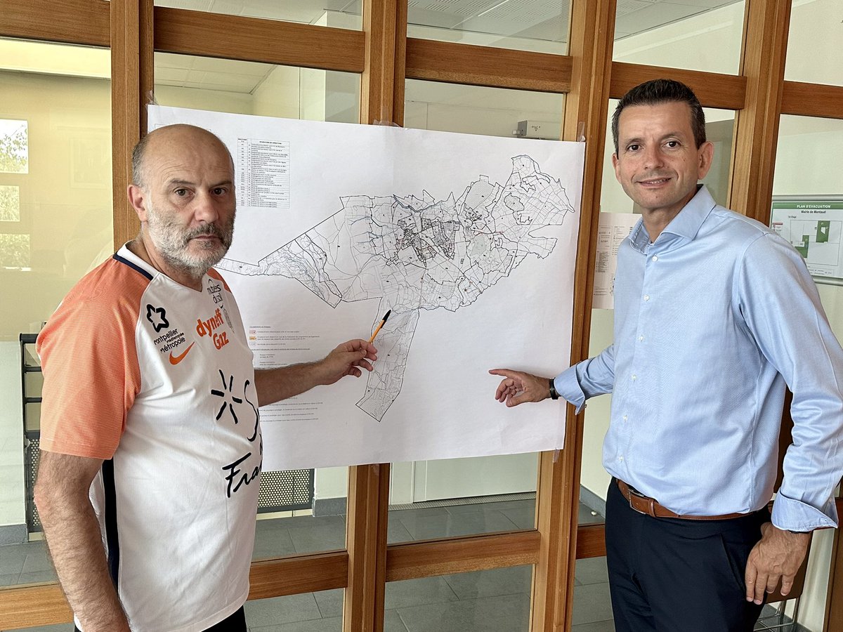 CHAMPAY Stéphane (@stephanechampay) on Twitter photo Enjeux environnementaux, inventaire patrimonial, préservation des terres naturelles et agricoles, … nombreux sujets abordés avec <a href="/JoelRaymondM/">Joel Raymond</a>, Maire de <a href="/Montaud34/">Ville de Montaud</a> dans le cadre du #PLUiClimat de <a href="/Montpellier3m/">Montpellier Métropole</a> <a href="/MDelafosse/">Michaël Delafosse</a> Enjeux environnementaux, inventaire patrimonial, préservation des terres naturelles et agricoles, … nombreux sujets abordés avec <a href="/JoelRaymondM/">Joel Raymond</a>, Maire de <a href="/Montaud34/">Ville de Montaud</a> dans le cadre du #PLUiClimat de <a href="/Montpellier3m/">Montpellier Métropole</a> <a href="/MDelafosse/">Michaël Delafosse</a>