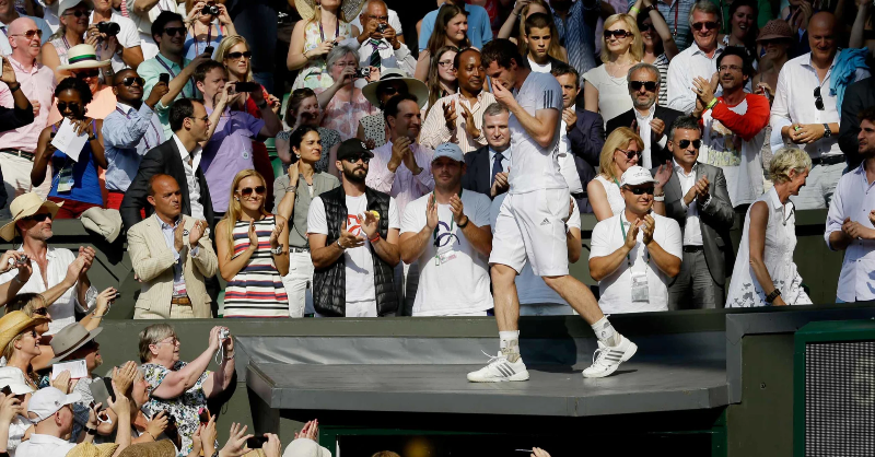 atptour's tweet photo. As @andy_murray bids farewell to the sport, we celebrate his remarkable career and indomitable spirit.
Read our tribute to a true champion 💙
#SirAndy