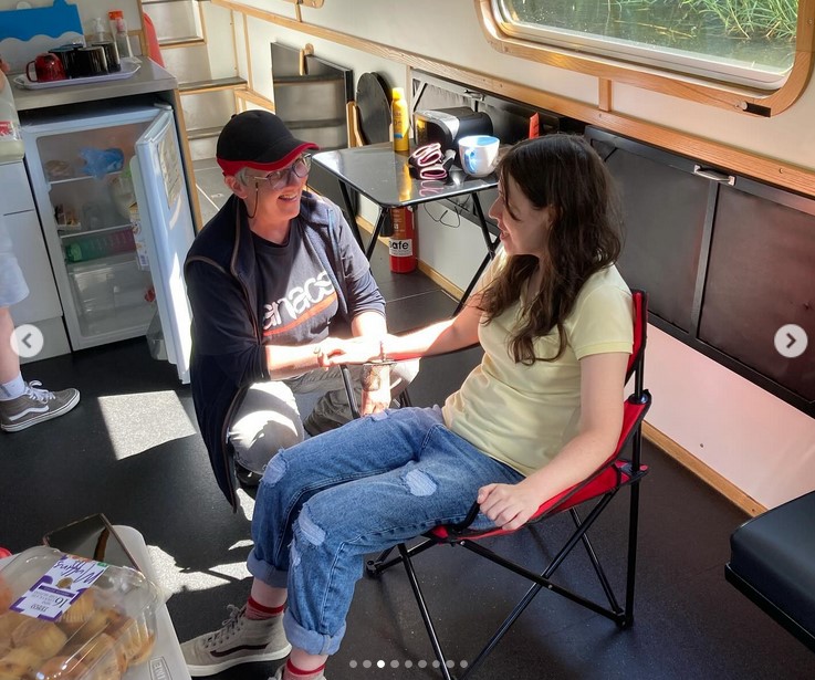 SortedProject's tweet image. Wonderful adventures onboard our canal boat, Panacea, with Edinburgh Recovery Activities @EdinburghRecov1