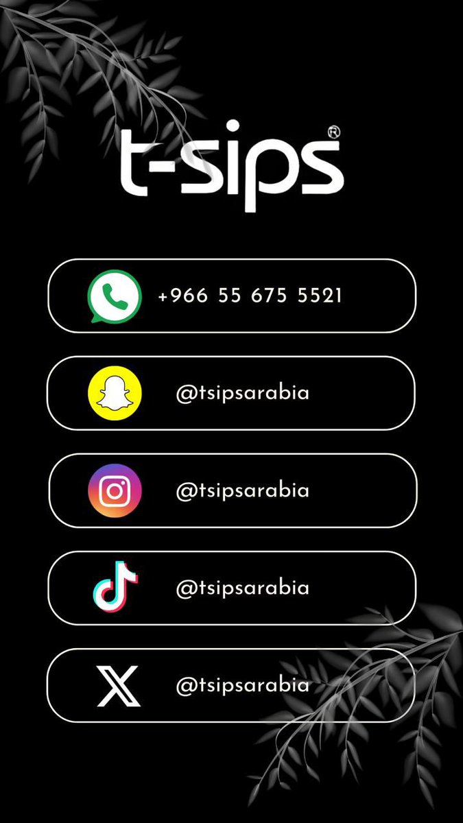 t-sips Arabia tweet media