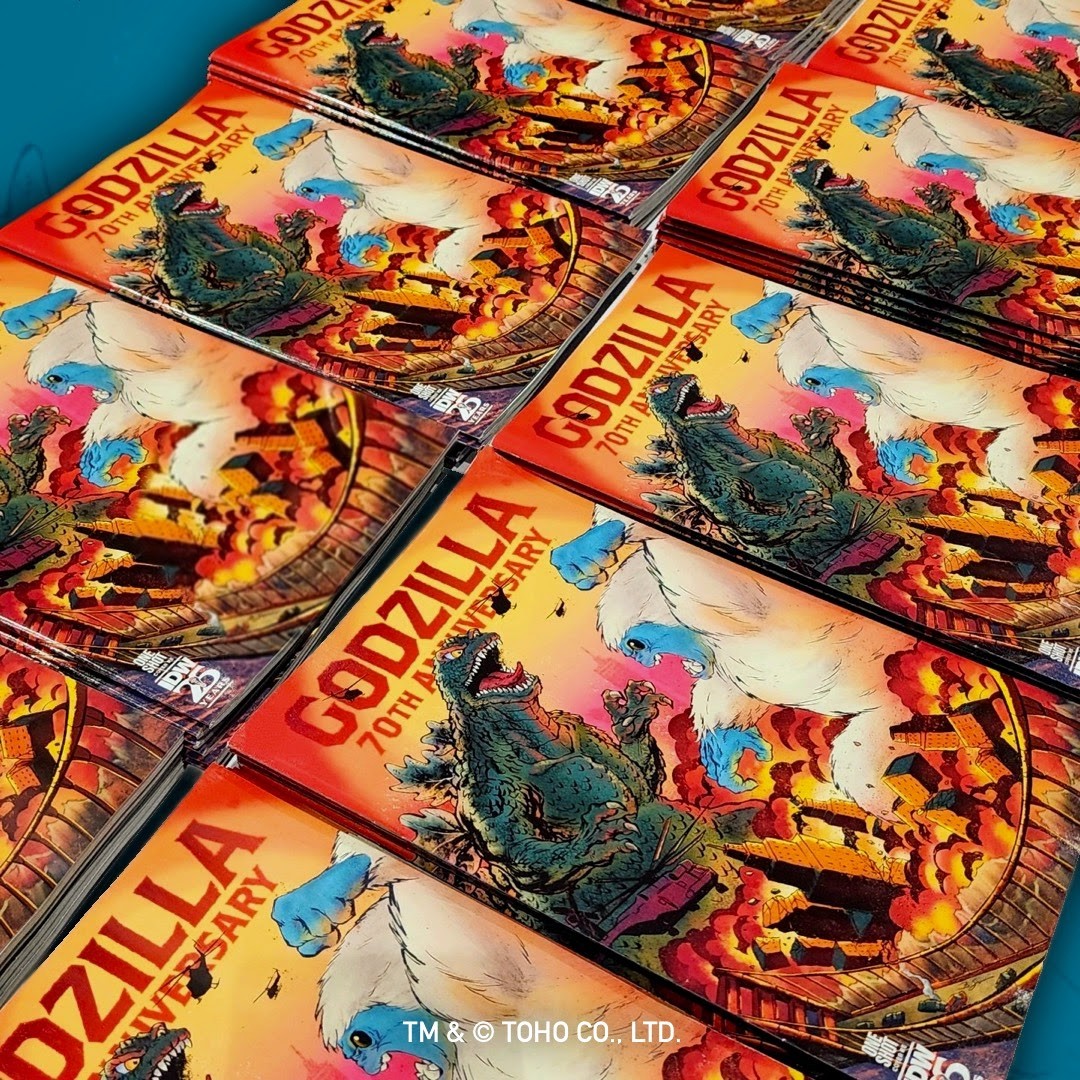 AbominableToys's tweet photo. The Benjamin Su Abominable Toys Variant IDW Godzilla 70th Anniversary One Shot comic is available now on https://t.co/1n1xqJXgbU!
This comic is a limited edition of 500. There is an extremely limited amount of signed/sketched covers available as well.
#toho #godzilla #bensuart https://t.co/hMeKxgqTh8