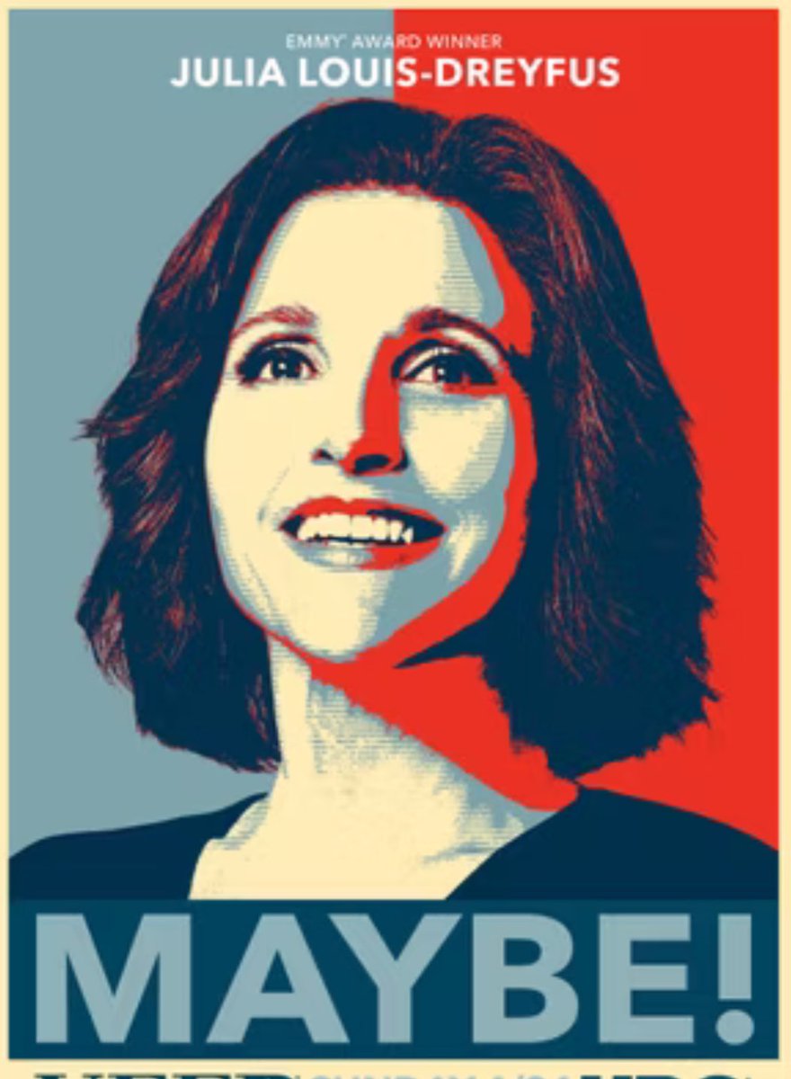 Dear <a href="/KamalaHarris/">Kamala Harris</a> You need to please choose <a href="/OfficialJLD/">Julia Louis-Dreyfus</a> as your running mate. She is the Veep the country needs!