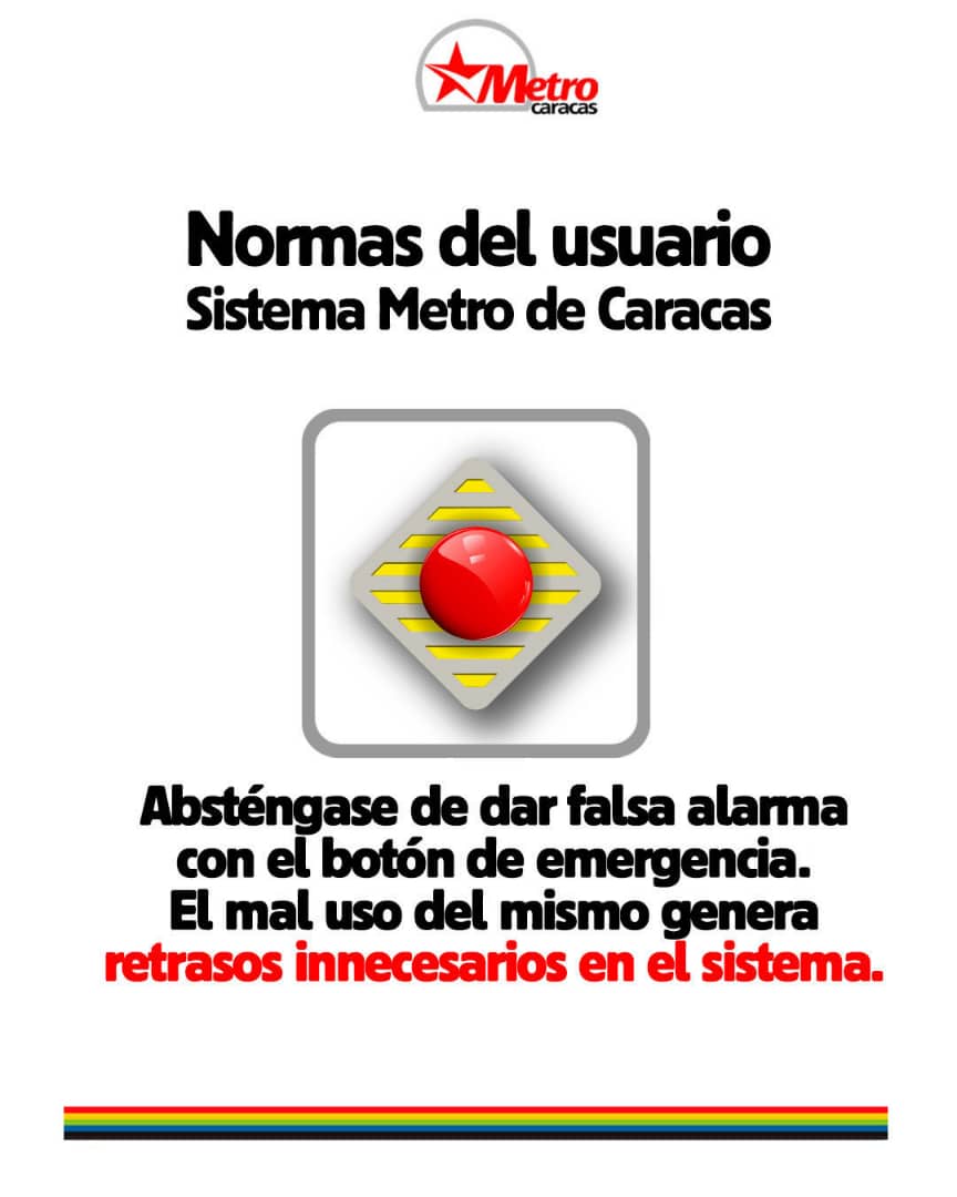 Compañía Anónima Metro de Caracas tweet media