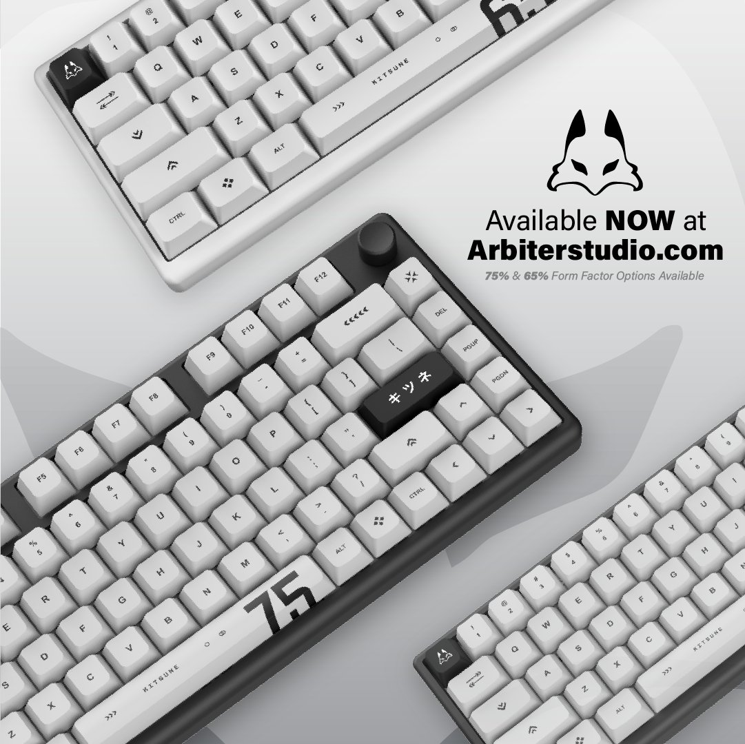 KITSUNE Collection is AVAILABLE NOW on arbiterstudio.com