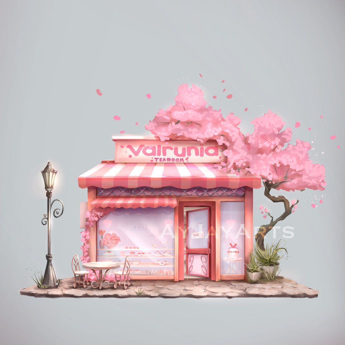 Ayjay560's tweet photo. storefront commision ❤️ https://t.co/YOKaN3qDOE