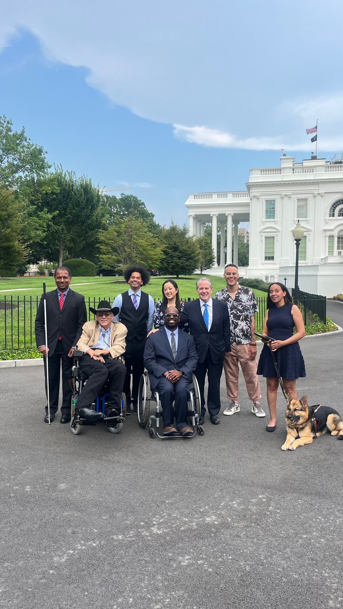 Haben Girma👩🏿🦯 (@habengirma) on Twitter photo The White House #DisabilityPrideMonth Convening celebrated #accessibility wins and outlined the barriers we still need to dismantle. Watch the video: youtube.com/watch?v=-lk-FF…
<a href="/WhiteHouseOPE46/">White House46 Office of Public Engagement Archived</a> @mychal3ts <a href="/emony21/">E. Harris🏁</a> @sdpavithran <a href="/annaperng/">Anna Perng 彭安娜</a> <a href="/GeneSperling46/">GeneSperling46 Archived</a> The White House #DisabilityPrideMonth Convening celebrated #accessibility wins and outlined the barriers we still need to dismantle. Watch the video: youtube.com/watch?v=-lk-FF…
<a href="/WhiteHouseOPE46/">White House46 Office of Public Engagement Archived</a> @mychal3ts <a href="/emony21/">E. Harris🏁</a> @sdpavithran <a href="/annaperng/">Anna Perng 彭安娜</a> <a href="/GeneSperling46/">GeneSperling46 Archived</a>