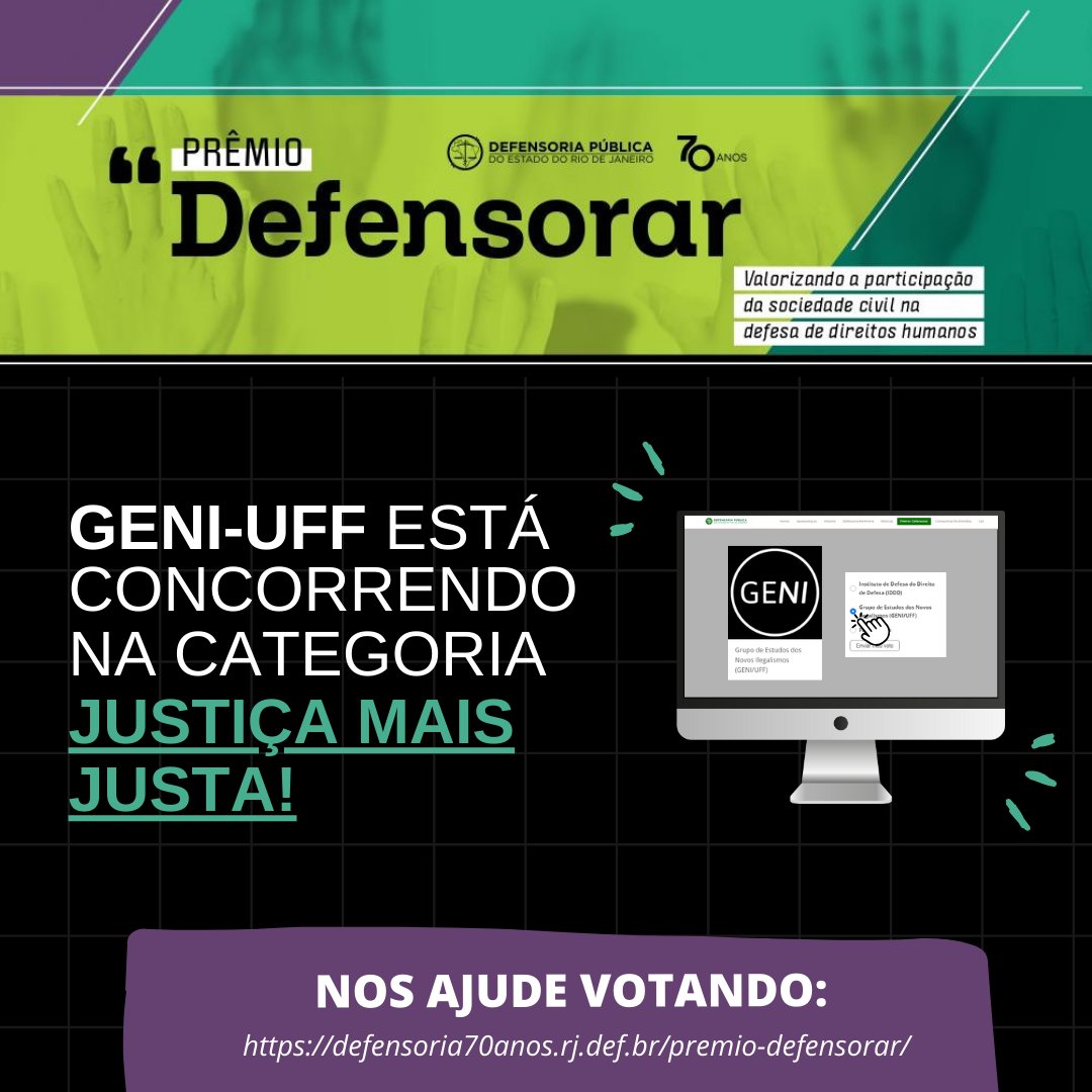 GENI - Grupo de Estudos dos Novos Ilegalismos tweet media