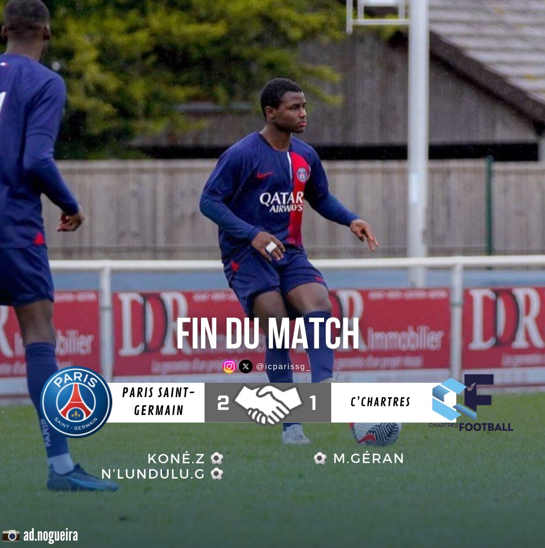 icparissg_'s tweet photo. Victoire de nos U21 face au C’Chartres pour leur premier match amical de la saison !! 🤝
PSG 2-1 CCF | 90’
#PSGCCF https://t.co/48lL9rBD8A