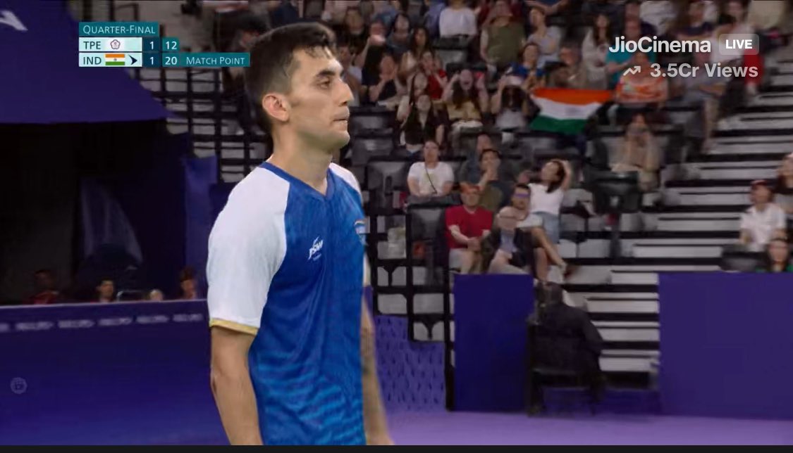 Let’s laugh on people who missed #LakshyaSen memorable match and watching #BiggbossOTT3 
 1 like - 10 gaali
1 retweet - 100 gaali

#Lakshya #LakshyaSen #Badminton #Paris2024 #OlympicGames #BiggBossOTT3Finale