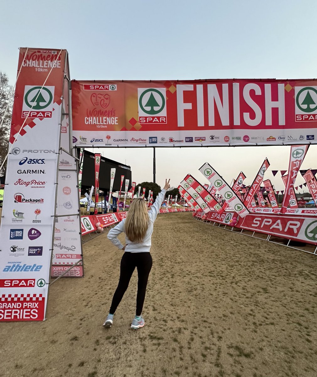 Ready for the <a href="/SPARWomensPta/">SPAR Women's Challenge Tshwane</a> tomorrow and can’t wait! 

#ChooseYou #SPARWomensTshwane 🧡