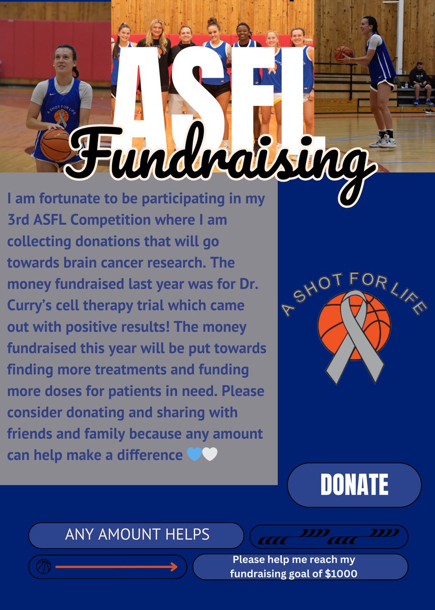 Maddie Gill (@maddiegill_) on Twitter photo 1 WEEK OUT💙🤍 <a href="/ASFL_Shoot4Cure/">A Shot For Life™</a>
Please put my name when donating, any amount makes a difference!!
flipcause.com/secure/cause_p… 1 WEEK OUT💙🤍 <a href="/ASFL_Shoot4Cure/">A Shot For Life™</a>
Please put my name when donating, any amount makes a difference!!
flipcause.com/secure/cause_p…