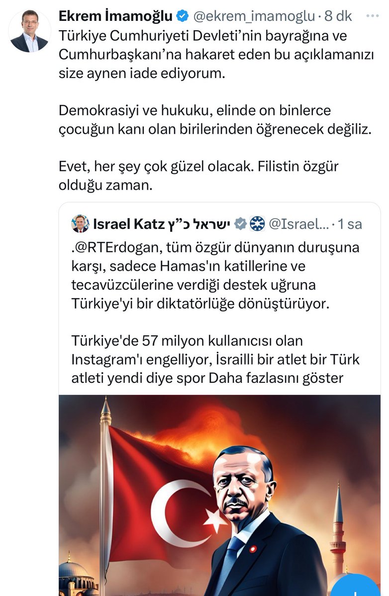 Tebrikler Sn. Başkan <a href="/ekrem_imamoglu/">Ekrem İmamoğlu</a>