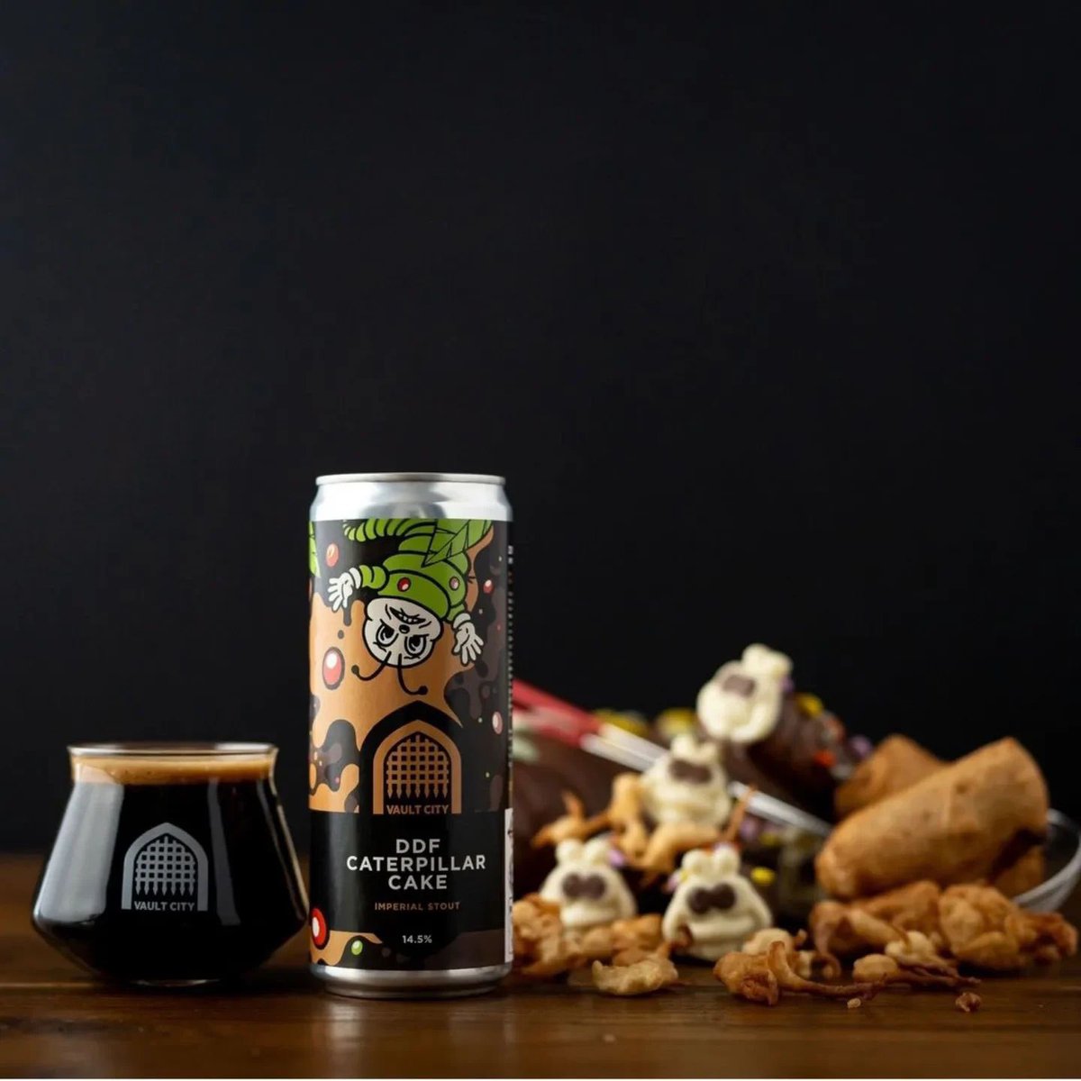 StraitandNarro's tweet photo. DDF CATERPILLAR CAKE 🐛🎂🍺
The 4th Birthday Beer from @vaultcitybrew !!
14.5%
Liquid Chocolate
Double Deep Fried
Pastry
Imperial Stout
Banging.
#ItsAStraitandNarrowThing #imperialstout #vaultcity #birthday #independentbars #theforbiddenguesttapofmystery https://t.co/GLYruvORTG
