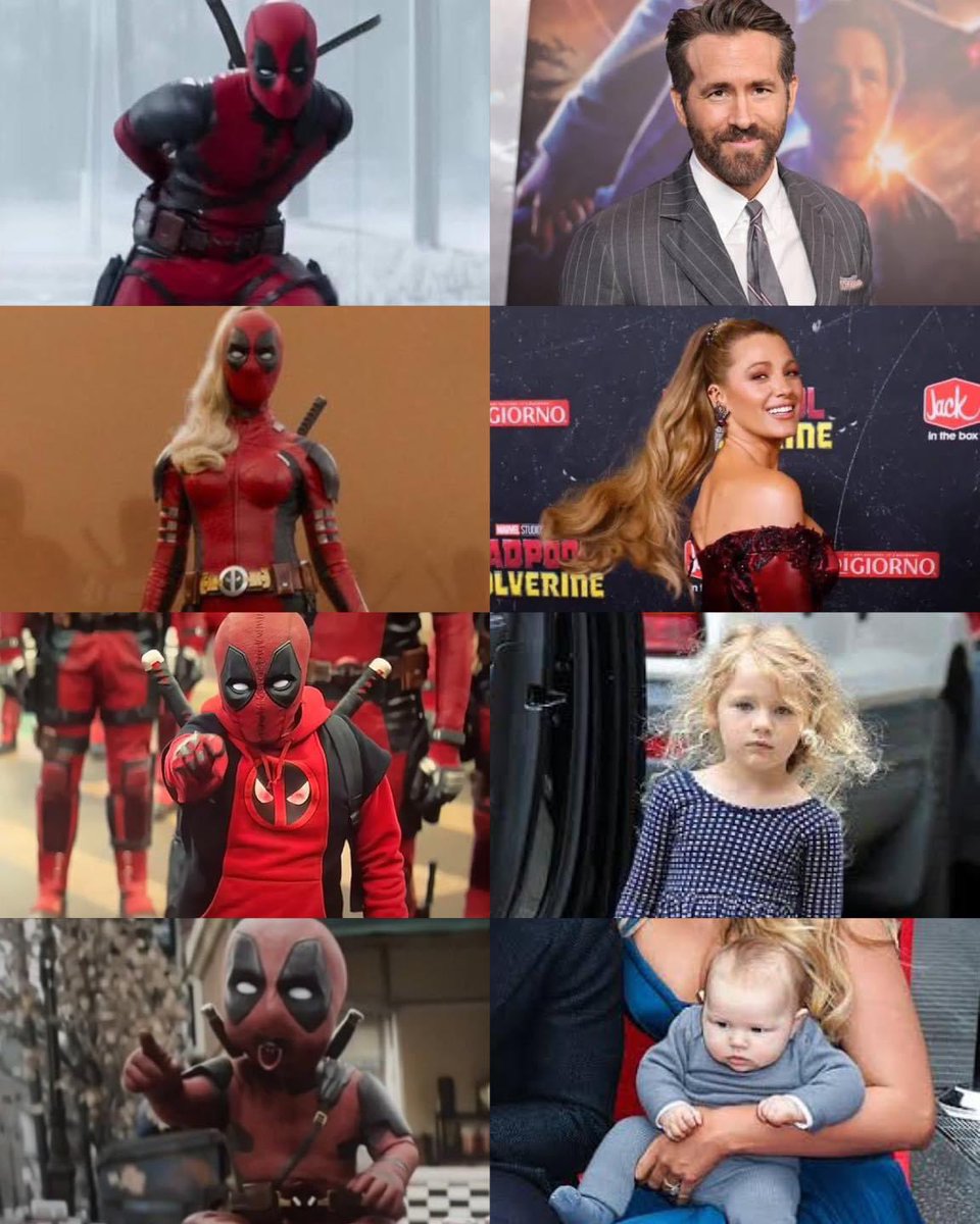 somosgeeksnews's tweet photo. La familia Reynolds en el Multiverso de ‘DEADPOOL’ 😍 https://t.co/BvaHryVPA2