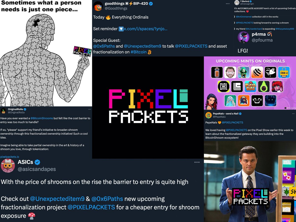 PIXEL PACKETS tweet media