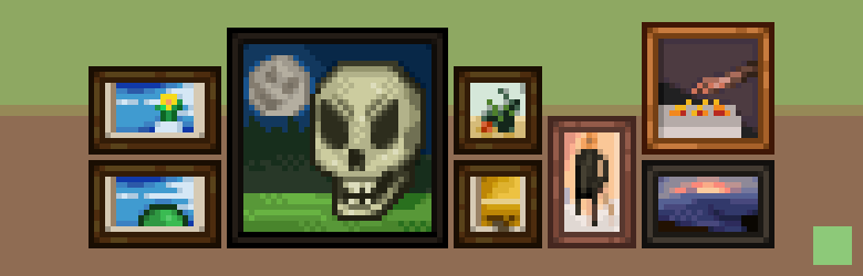 What if Minecraft paintings were in vanilla Terraria | #Terraria #Minecraft
