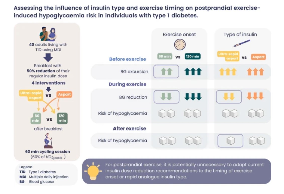 Diabetologia (@diabetologiajnl) on Twitter photo Rapid-acting insulins may be associated with a greater post-exercise hypoglycaemic risk than ultra-rapid insulins. Initiating exercise at 60 min post meal may improve postprandial glucose management. <a href="/JosephineM79592/">Joséphine Mlv</a> tinyurl.com/3euhc3te Rapid-acting insulins may be associated with a greater post-exercise hypoglycaemic risk than ultra-rapid insulins. Initiating exercise at 60 min post meal may improve postprandial glucose management. <a href="/JosephineM79592/">Joséphine Mlv</a> tinyurl.com/3euhc3te