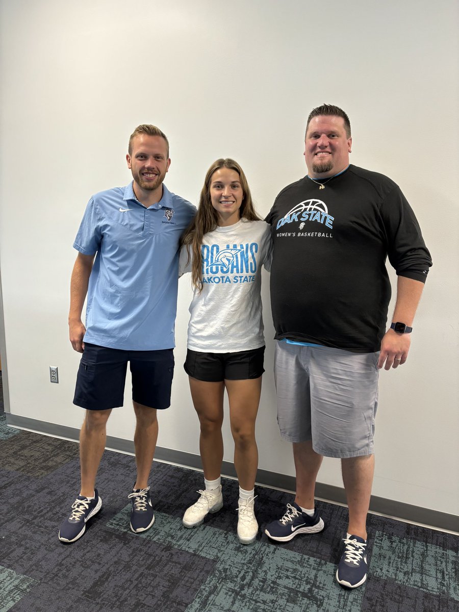Excited to announce my official offer from DSU for both track and basketball!Thank you coach <a href="/CoachAGlover/">Alex Glover</a> <a href="/coachleier/">Jacob Leier</a> <a href="/DCMoe19/">David Moe</a> <a href="/AnthonyDrealan/">AED</a> <a href="/dakotastate_wbb/">Dakota State University Women's Basketball</a> @DSUTF. Go Trojans!! 🩵🤍🖤