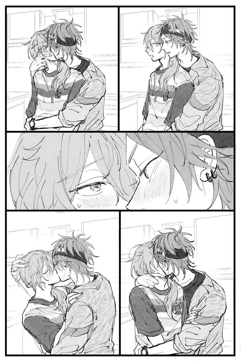 燐ニキがキスしてるだけ 