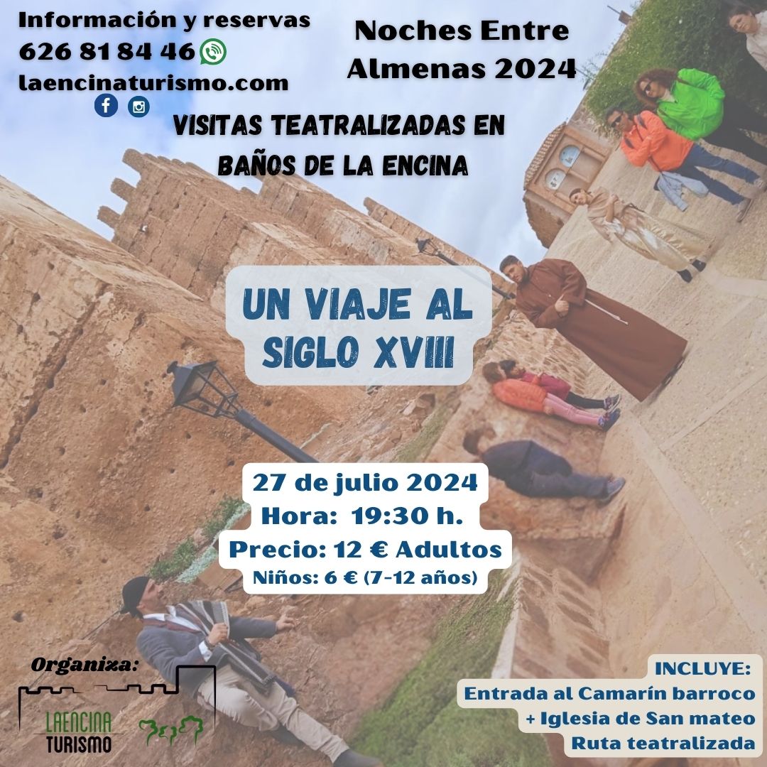 Reserva ya tu experiencia en NOCHES ENTRE ALMENAS 2024: 626 81 84 46 o laencinaturismo.com
#BañosdelaEncina #27dejulio #Jaen #Castillos