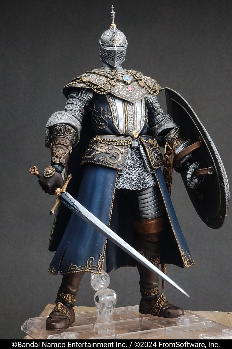 7/28(日) WF2024S告知 6/7
ELDEN RINGより
[再販]
カーリア騎士：￥20,000
※1/12スケール_可動GK

原型：渡辺結樹
#WF2024S #ELDENRING