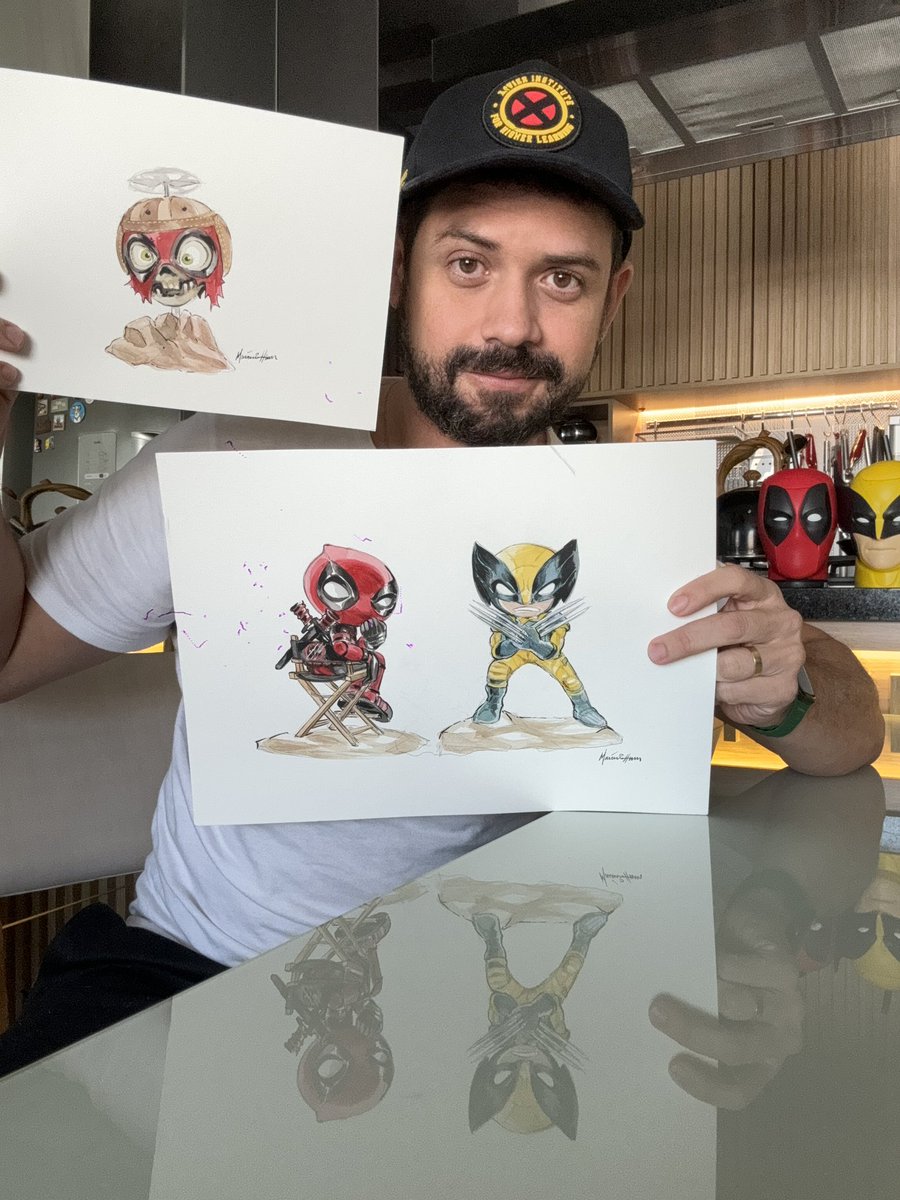 marciohum's tweet photo. #DeadpoolAndWolverine MiniCo - SDCC Exclusive Pack @ironstudios 🙌❤️💛👊
Concept Design by me https://t.co/SA89mmunqr