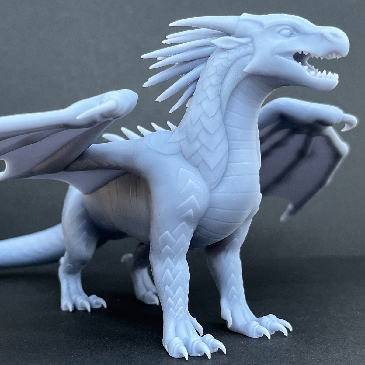 Shannite_'s tweet photo. 3D Icewing print :D!  

https://t.co/0NfYB3Q5wT for physical prints and STL files! 
#WingsofFire https://t.co/JOT9lQ4DVw