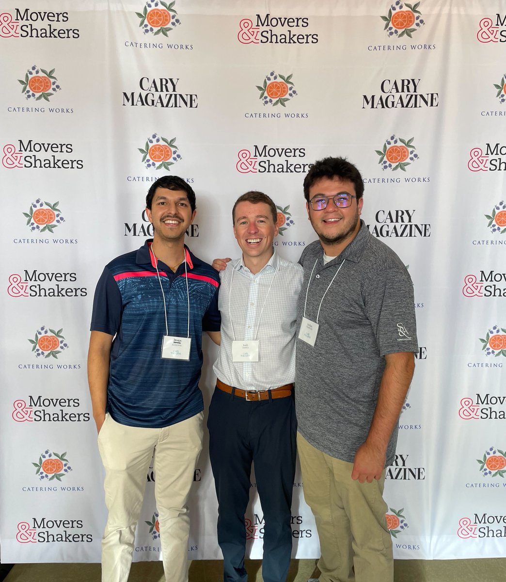 The guys of S&amp;A had a blast at last night's Movers &amp; Shakers event! Congratulations to all of the award recipients who were recognized for making an impact in Western Wake!

Thank you, Cary Magazine, for putting on another fantastic event!