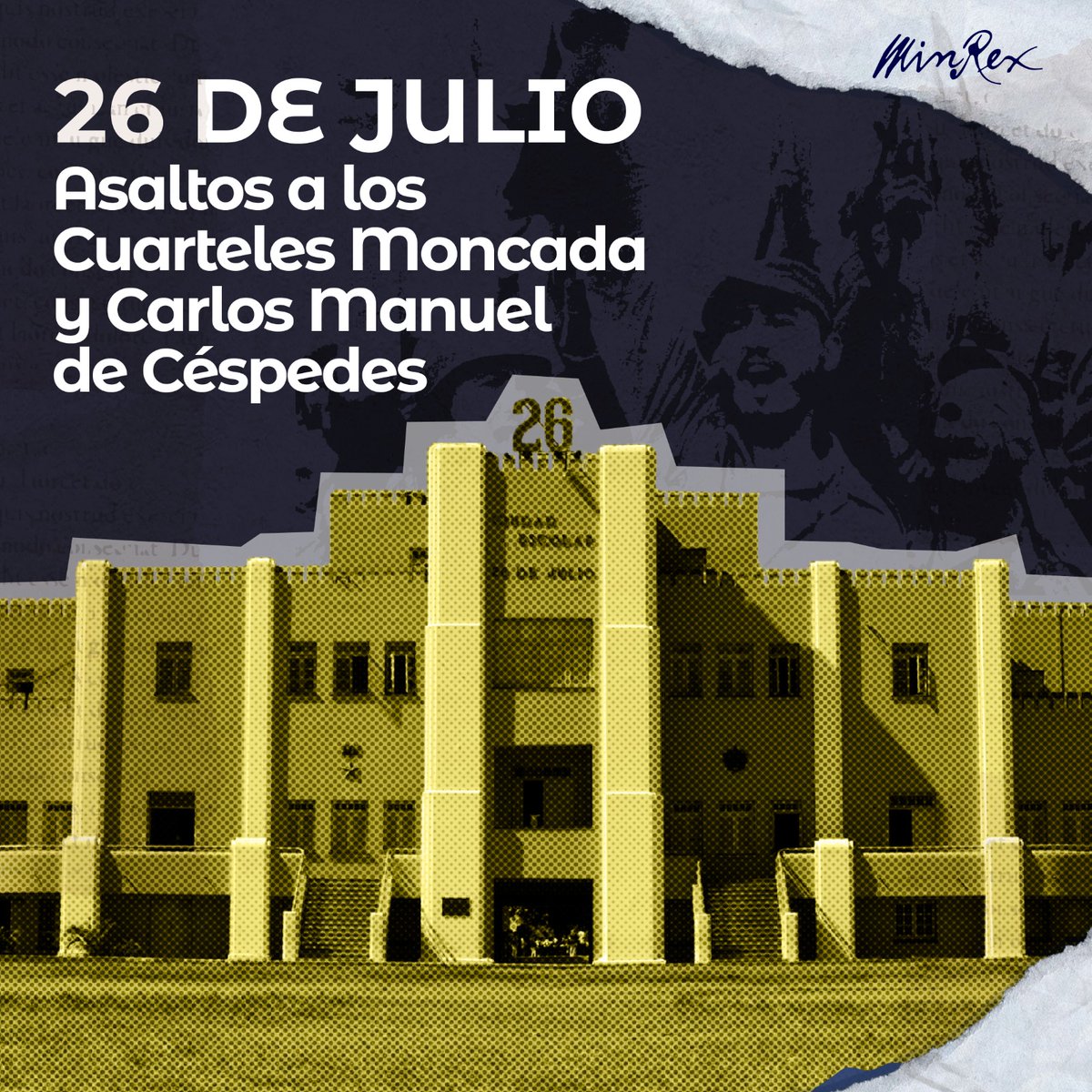 cdimarcial65727's tweet photo. #CubaPorLaVida
#CubaCoopera
#LaHistoriaPorAsalto
#ZuliaCoopera
#71Moncada Moncada estuvo, está y estará siempre . Viva Cuba. https://t.co/LMNbUjuWxf