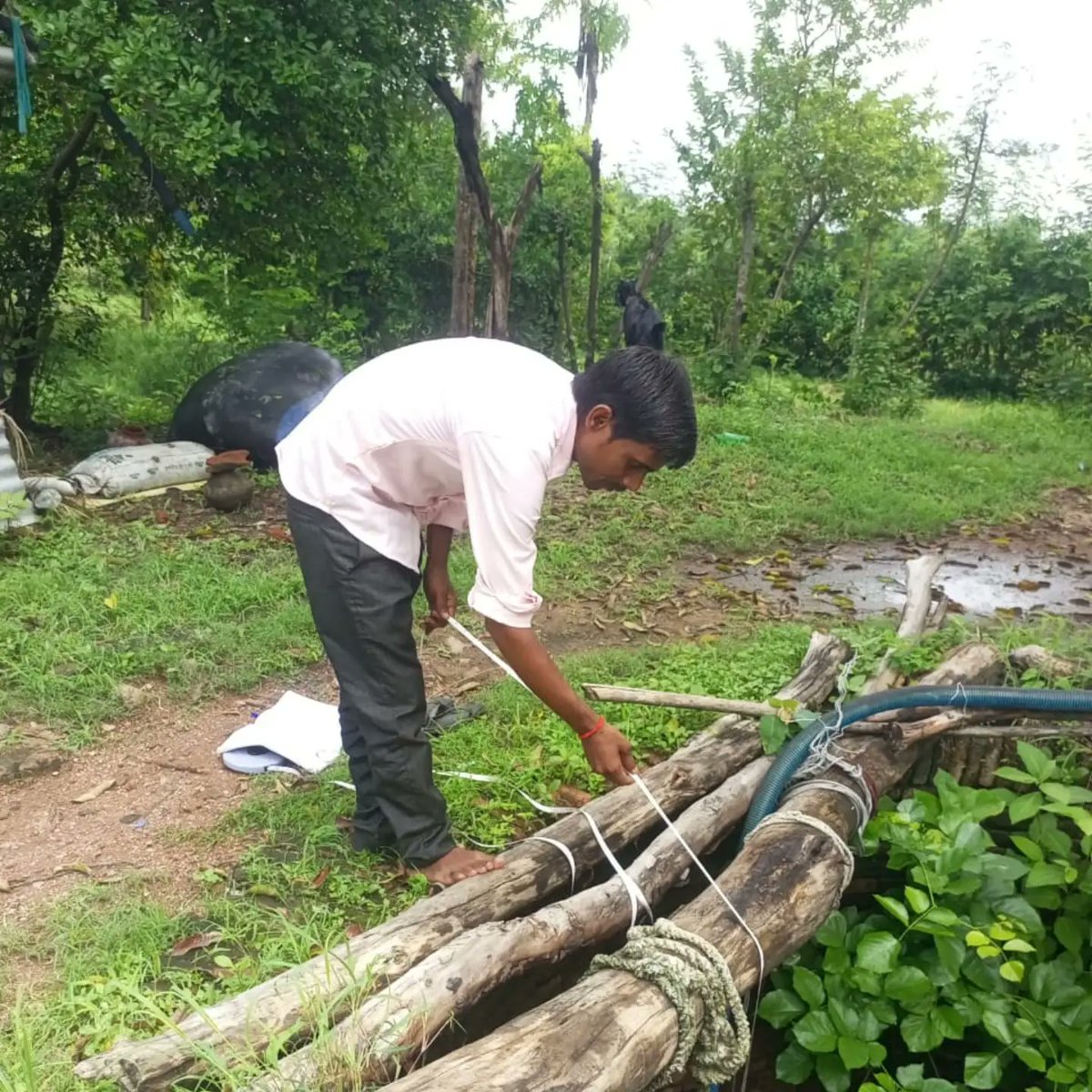 अटल भूजल योजना के अंतर्गत प्रत्येक ग्राम पंचायत में लगाए गए वर्षा मापी यंत्र से बारिश की माप ग्राम पंचायतों के वालंटियर द्वारा की जा रही है तथा मोबाइल एप्लीकेशन के माध्यम से एप्प में दर्ज की जा रही है ।@
<a href="/AtalJal/">ATAL JAL</a> <a href="/mpspmu/">AtaljalMPSPMU</a>