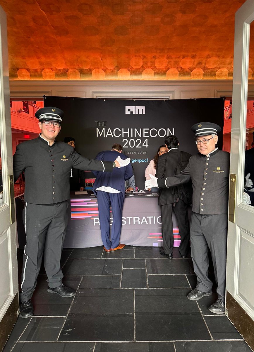 Genpact's tweet image. Kicking off something spectacular at #MachineCon in NYC! The biggest minds in #analytics and #AI are here, and we can’t wait to dive into the discussions. Stay tuned for live updates and join the conversation.
