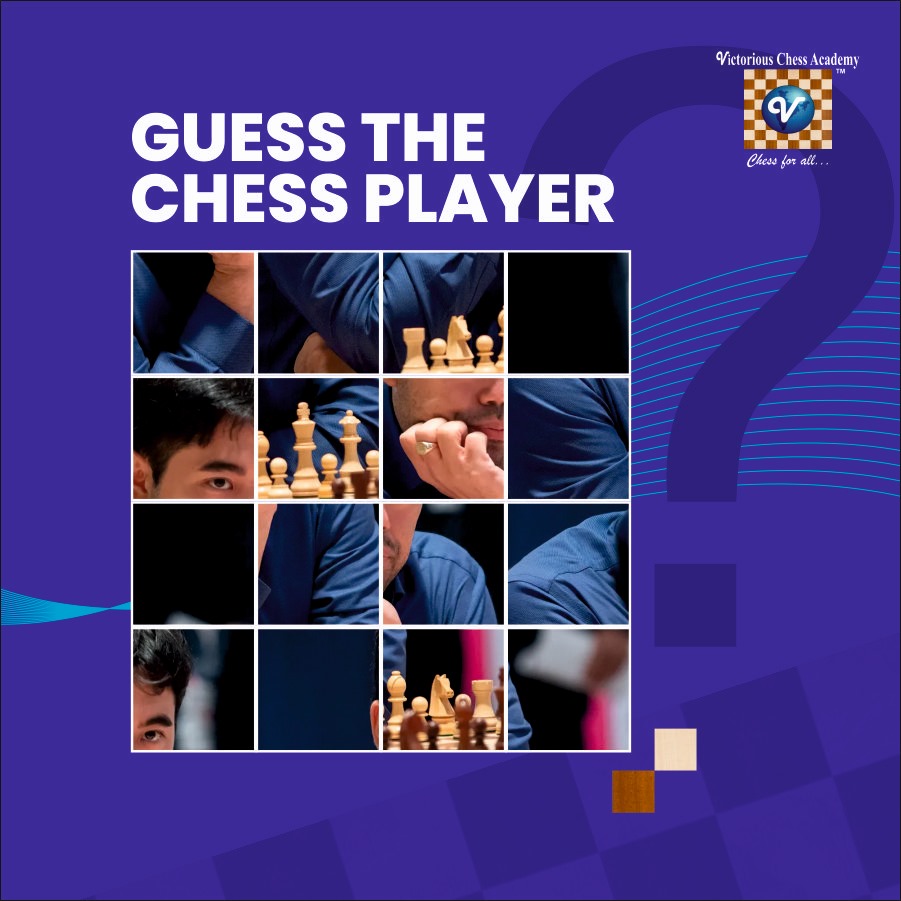 VictoriousChess's tweet image. Can you identify the well-known and talented chess grandmaster in the image puzzle? #ChessPuzzle #IdentifyGrandmaster #ChessFun #ChessTrivia #ChessChallenge