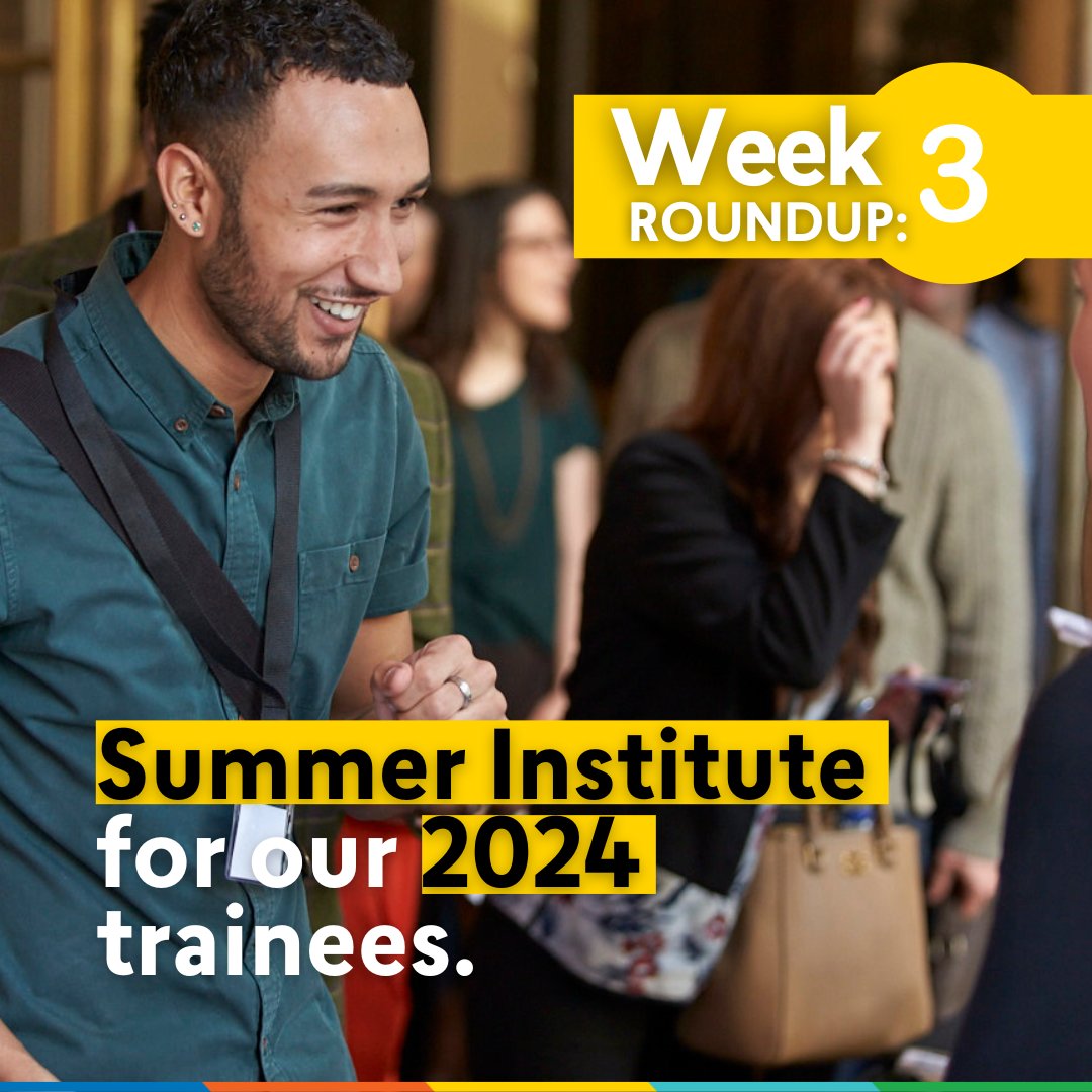 ThinkAheadMH's tweet image. Summer Institute Roundup: Week 3/5 ✅

This week our trainees came together at @MiddlesexUni to:

🔵 Learn how to set goals, make plans &amp;amp; review progress with people they’re supporting
🔵 Take part in assessed role plays testing social work skills

#ThinkAheadProgramme