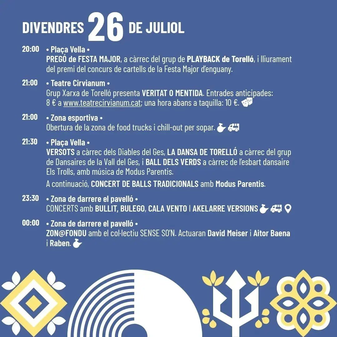 Festa Major Torello tweet media