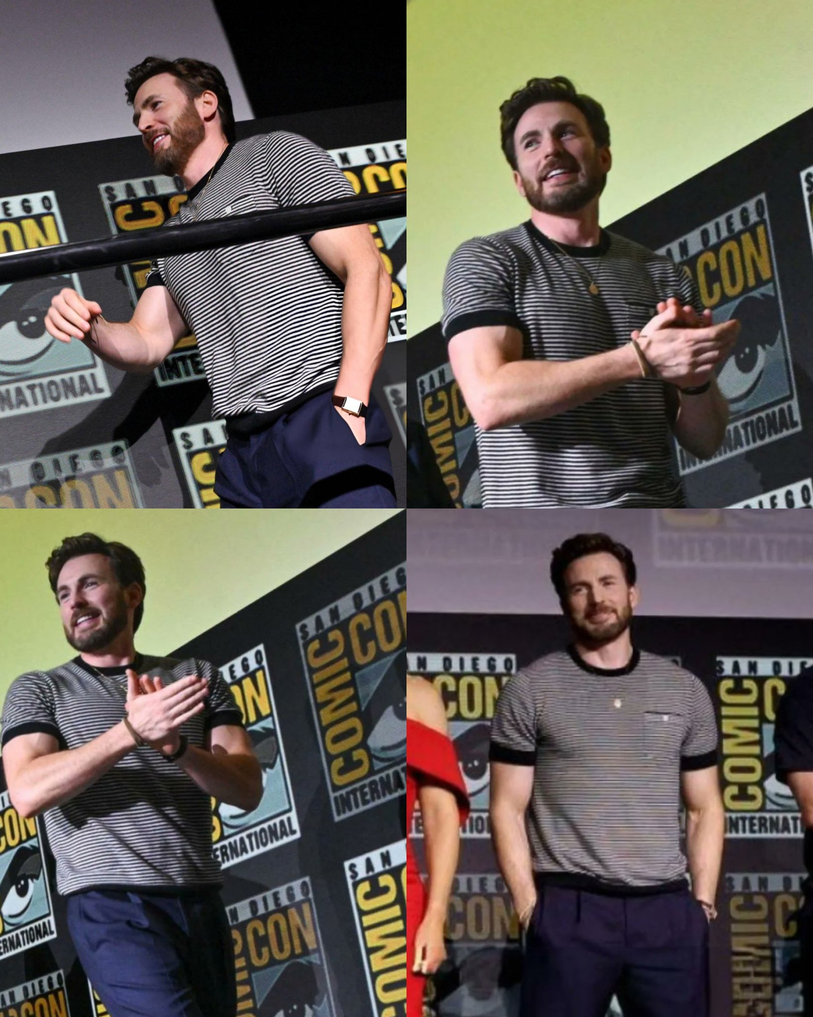 Chris Evans 2024 Comic Con Chris Evans Wandkalender 2024 A4 203 X 