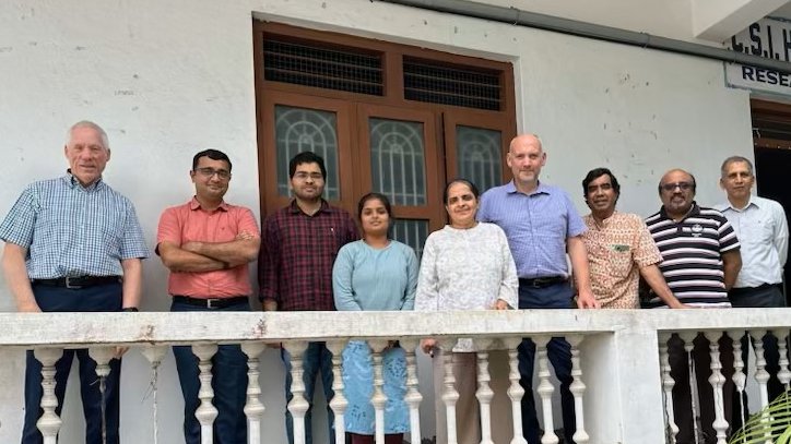 HeltiOrg's tweet photo. Exciting News! 🎉 #HeLTI PIs are in India &amp; giving talks @ccmb_csir on July 31st:
🕛 12 PM: Dr. Stephen Matthews (HeLTI India) - "The Environment and the Developing Brain"
🕓 4 PM: Dr. Stephen Lye (HeLTI South Africa) - "Preterm Labour: Mechanisms, Diagnostics and Therapeutics" https://t.co/h8lqVpdHB1