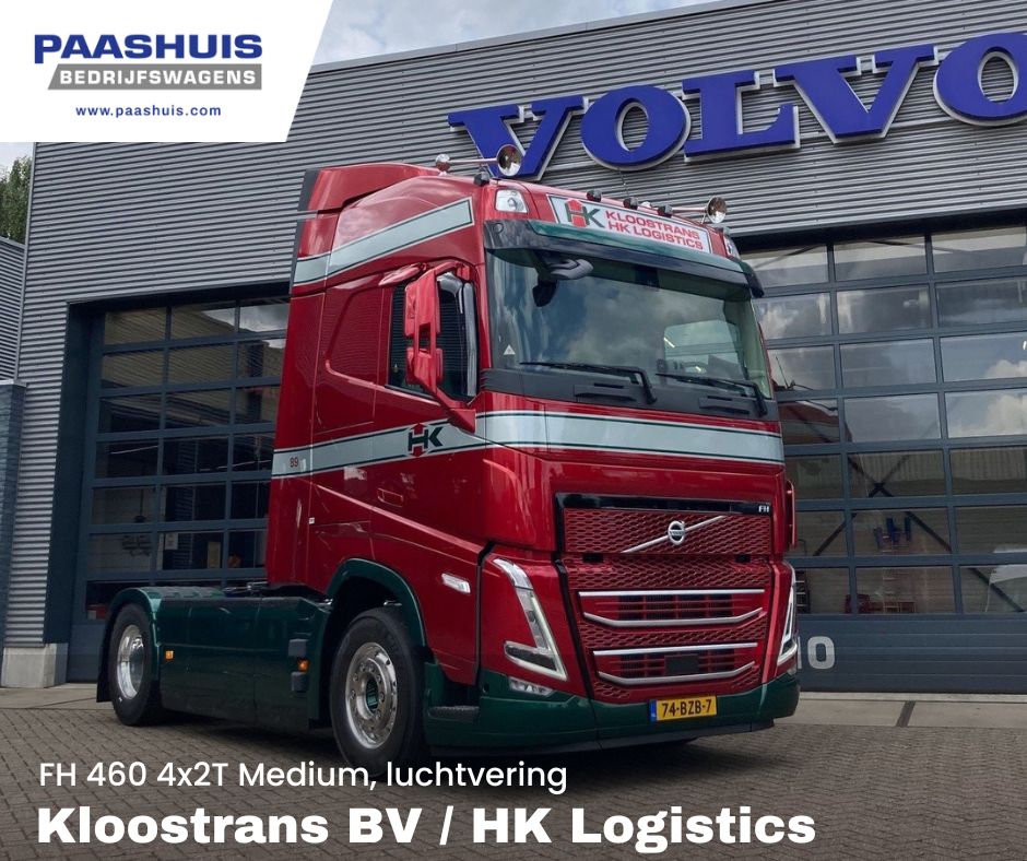 Net op tijd <a href="/truckstar_/">Truckstar</a>  2024!🤩
Deze ochtend mochten wij aan Int. Transportonderneming Kloostrans B.V. te Zelhem deze nieuwe Volvo FH 460pk Turbo Compound 4x2T afleveren.
Wij danken de firma HK / Kloostrans voor het vertrouwen en wensen de chauffeur veel veilige km’s toe! 🤝