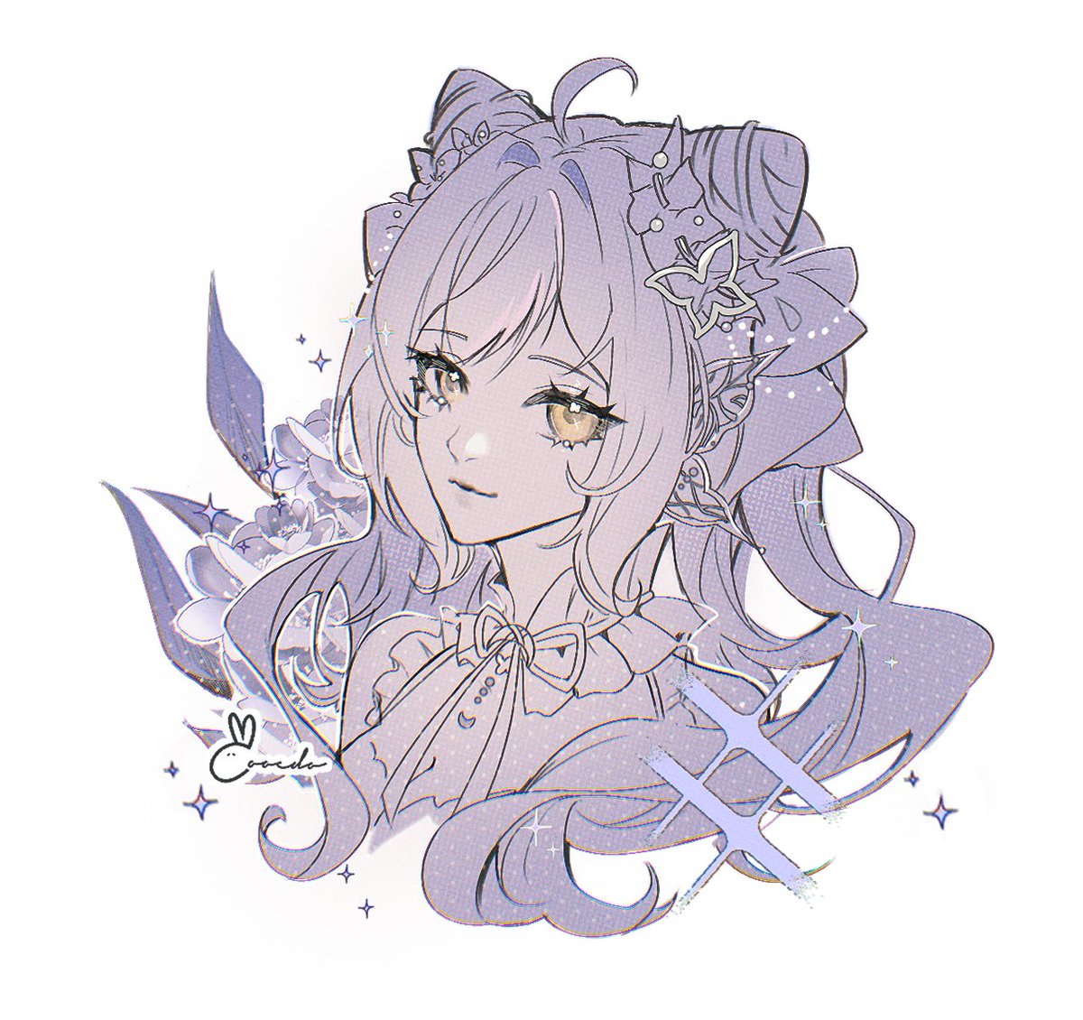 #kofidooedles for <a href="/inannabellvt/">Inanna Bell 🍵🔔 【Fairy VTuber】</a> #inapix ~! Thankyou so much for the support! ( ̧⸝⸝⍢⸝⸝)ෆ