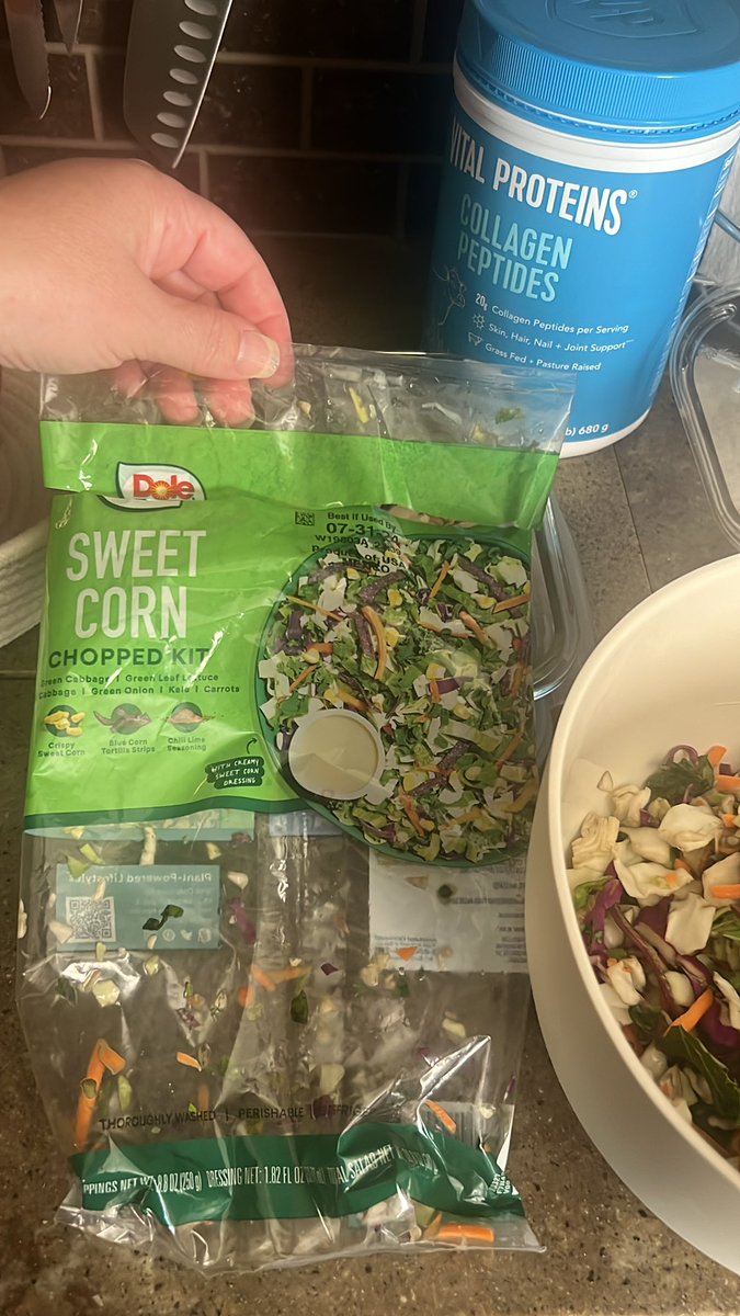 meickmeyer's tweet photo. Um… no dressing, no add ins…. Cannot recommend @DoleSunshine sweet corn chopped https://t.co/or0aWFnYGh
