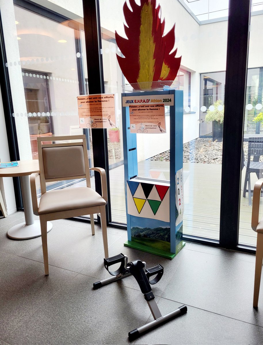 Vivez les Jeux Olympiques à la Résidence le Val d'Émilie 🔥 

🥇Venez découvrir l'exposition des archives départementales <a href="/loireatlantique/">Loire-Atlantique</a> "Le Sport toute une histoire" qui prend ses quartiers d'été à la Résidence

🥈Venez pédaler avec les résidents pour battre un record de km 🚴‍♂️