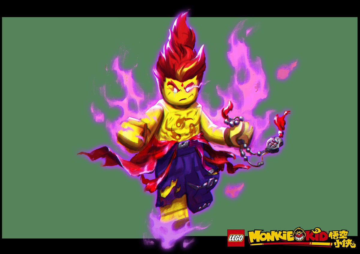 S2 RED SON concept never been used. His heart was filled with anger, unwillingness, tears and self-blame, which also caused the Samadhi Fire in him to completely burst out. Happy Friday... :)