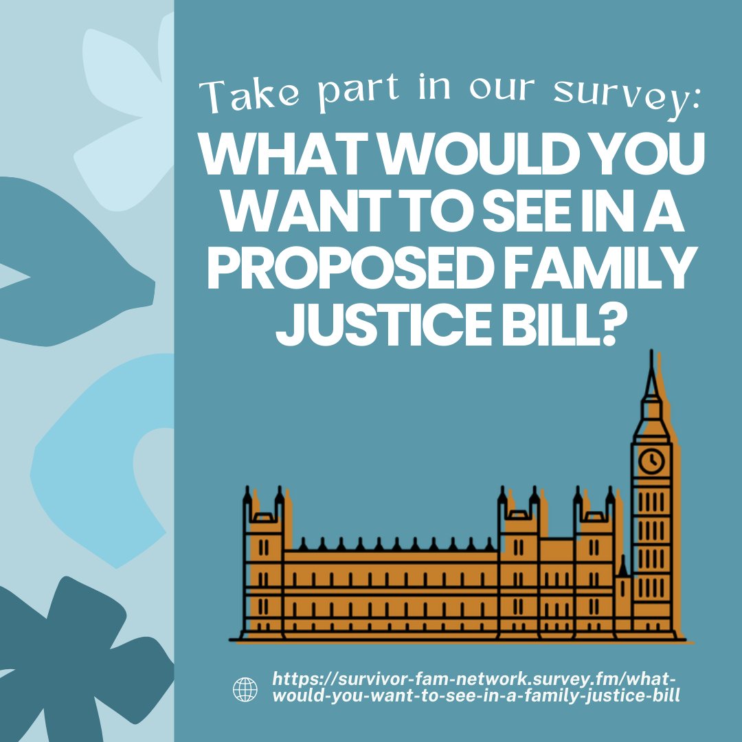 NataliePage's tweet photo. Help change the family court system by participating in our new survey: What Would You Want to See in a Family Justice Bill?

🔗: https://t.co/BoJWoJ7Udk https://t.co/PwWMzYjbGo