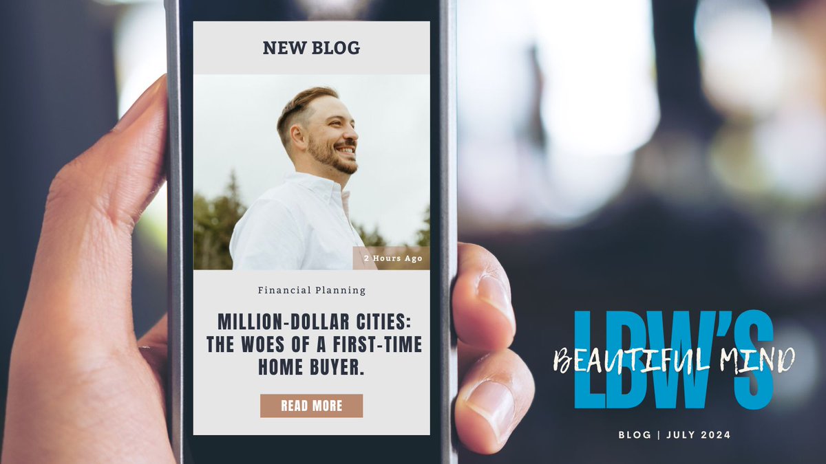 New Blog: Million-Dollar Cities: The Woes of a First-Time Home Buyer. 
#lbwwealth #financialplanning #Home 

open.substack.com/pub/lbwwealth/…