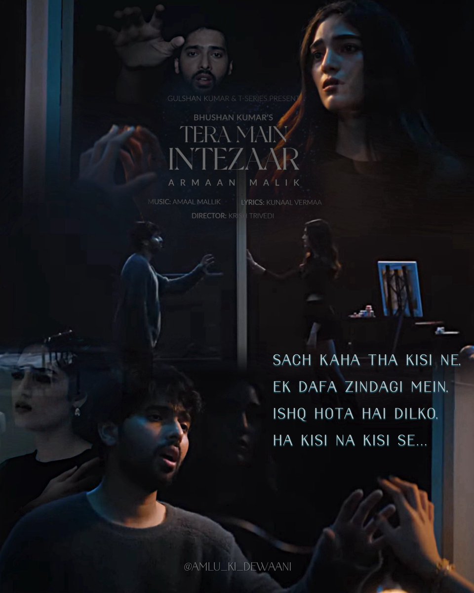 HashinSyeda's tweet photo. @ArmaanMalik22 Literally these lines my Favorite!! You guys killed it. I needed a moment to process the whole song. Like it was out of this universe! ❤️

#TeraMainIntezaar #FridaysWithArmaan https://t.co/98TkFYDAIf